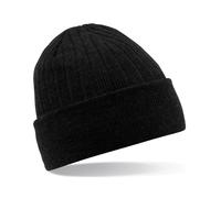 Beechfield Men's Thinsulate Beanie in Black Beechfield Black One Size