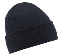 Beechfield Men's Thinsulate Beanie in Dark Grey Beechfield Dark Grey One Size