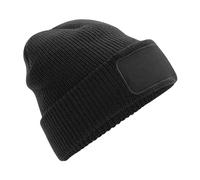 Beechfield Men's Thinsulate Printers Beanie in Black Beechfield Black One Size