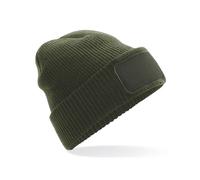 Beechfield Men's Thinsulate Printers Beanie in Dark Olive Beechfield Dark Olive One Size