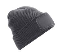 Beechfield Men's Thinsulate Printers Beanie in Mid Grey Beechfield Mid Grey One Size