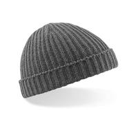 Beechfield Men's Trawler Beanie in Light Grey Beechfield Light Grey One Size