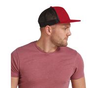 Beechfield Men's Trucker Cap in Red Beechfield Red One Size