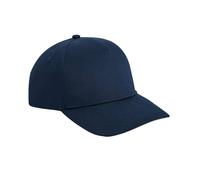 Beechfield Men's Urbanwear 5 Panel Snapback Cap in Navy Beechfield Navy One Size