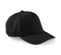 Beechfield Men's Urbanwear 6 Panel Cap in Black Beechfield Black One Size