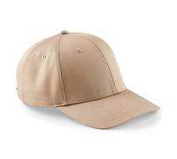 Beechfield Men's Urbanwear 6 Panel Cap in Light Sand Beechfield Light Sand One Size