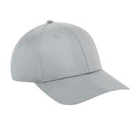 Beechfield Men's Urbanwear 6 Panel Snapback Cap in Light Grey Beechfield Light Grey One Size