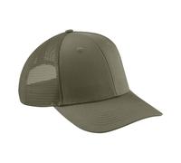 Beechfield Men's Urbanwear Trucker Cap in Dark Olive Beechfield Dark Olive One Size