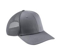 Beechfield Men's Urbanwear Trucker Cap in Mid Grey Beechfield Mid Grey One Size