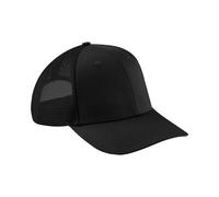 Beechfield Men's Urbanwear Trucker Cap in True Black Beechfield True Black One Size