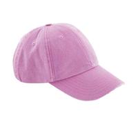 Beechfield Men's Vintage Baseball Cap in Pink Beechfield Pink One Size