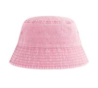 Beechfield Men's Vintage Bucket Hat in Light Pink | Size: Medium/Large Beechfield Light Pink M/L