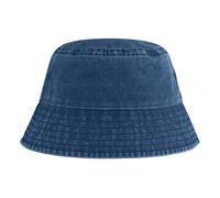 Beechfield Men's Vintage Bucket Hat in Mid Blue | Size: S/M Beechfield Mid Blue S/M