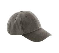 Beechfield Men's Vintage Low Profile Cap in Brown Beechfield Brown One Size