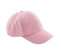 Beechfield Men's Vintage Low Profile Cap in Pink Beechfield Pink One Size