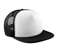 Beechfield Vintage Plain Snap-Back Trucker Cap (Pack of 2) / N/A N/A RW6705