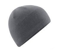Beechfield Men's Water Repellent Active Beanie in Dark Grey Beechfield Dark Grey One Size