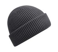 Beechfield Men's Wind Resistant Beanie in Mid Grey Beechfield Mid Grey One Size