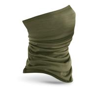 Beechfield Merino Wool Morf Face Mask Gaiter Snood {BC916} - Olive Green - OSFA