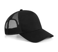 Beechfield Microknit snapback trucker B642 - Unisex Cap, 96% Polyester