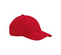 Beechfield Men's Multi-Sports Performance Baseball Cap in Dark Red Beechfield Dark Red One Size
