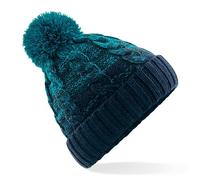 Beechfield Ombre Styled Beanie in Teal Beechfield Teal One Size