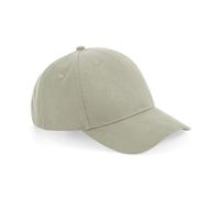 Beechfield Organic Cotton 5 Panel Cap {R-BC62N} - Stone Grey - OSFA