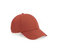 Beechfield Organic Cotton 6 Panel Cap Mens Womens Hat