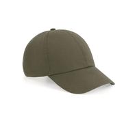 Beechfield Organic Cotton 6 Panel Cap Mens Womens Hat