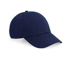 Beechfield Organic Cotton 6-Panel Cap, Oxford Navy, One Size