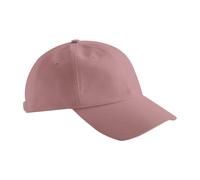 Beechfield Men's Cotton Baseball Cap in Rose Beechfield Rose One Size
