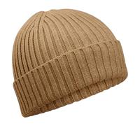 Beechfield – Kids Beanie – 100% Organic Cotton – Biscuit – One Size