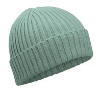 Beechfield - Kids Beanie Beanie, Kids Beanie Hat, Kids Winter Hat, Beanie Hat Kids, Kids Accessories, Winter Hat, Thermal Hat - Contains 100% Organic Cotton Dusty Green
