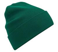 Beechfield Beanie Original Cuffed - Organic Cotton - Bottle Green