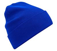 Beechfield - Organic Cotton Original Cuffed Beanie - Bright Royal - One Size
