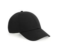 Beechfield Organic Cotton Twill Cap {BC054} - Black - OSFA