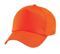 Beechfield Original 5 Panel Baseball Work Cap 100% Cotton Twill Adults Unisex