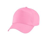Beechfield Junior Original 5 Panel Cap One Size Classic Pink