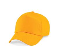 Beechfield Original 5 Panel Cap Colour=Gold Size=O/S