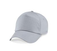Beechfield Original 5 Panel Cap Colour=Light Grey Size=O/S