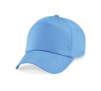 Beechfield Original 5 Panel Cap Colour=Sky Blue Size=O/S