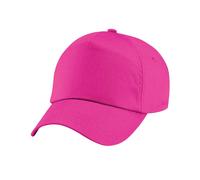 Beechfield Original 5 Panel Cap in Fuchsia Beechfield Fuchsia One Size