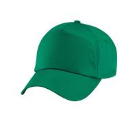 Beechfield Original 5 Panel Cap in Green Beechfield Green One Size