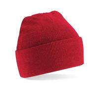 Beechfield Original Cuffed Beanie One Size Classic Red
