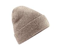 Beechfield - Original Cuffed Beanie - Heather Oatmeal - One Size
