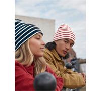 Beechfield Original Deep Cuffed Striped Beanie | Unisex | Double Knit | 4 Colours | One Size