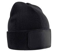 Beechfield Original Patch Beanie in Black Beechfield Black One Size
