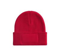 Beechfield Original Patch Beanie in Red Beechfield Red One Size