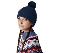 Beechfield Original Pom Pom Beanie in Black Beechfield Black One Size
