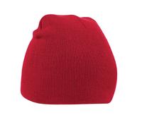 Beechfield Original Pull-On Beanie in Red Beechfield Red One Size